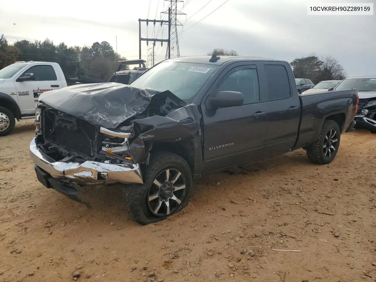 1GCVKREH9GZ289159 2016 Chevrolet Silverado K1500 Lt