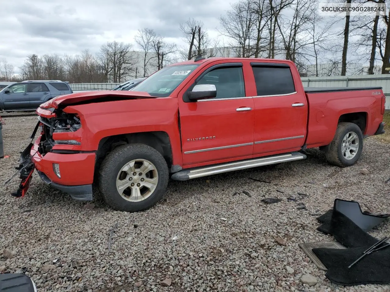 3GCUKSEC9GG288245 2016 Chevrolet Silverado K1500 Ltz