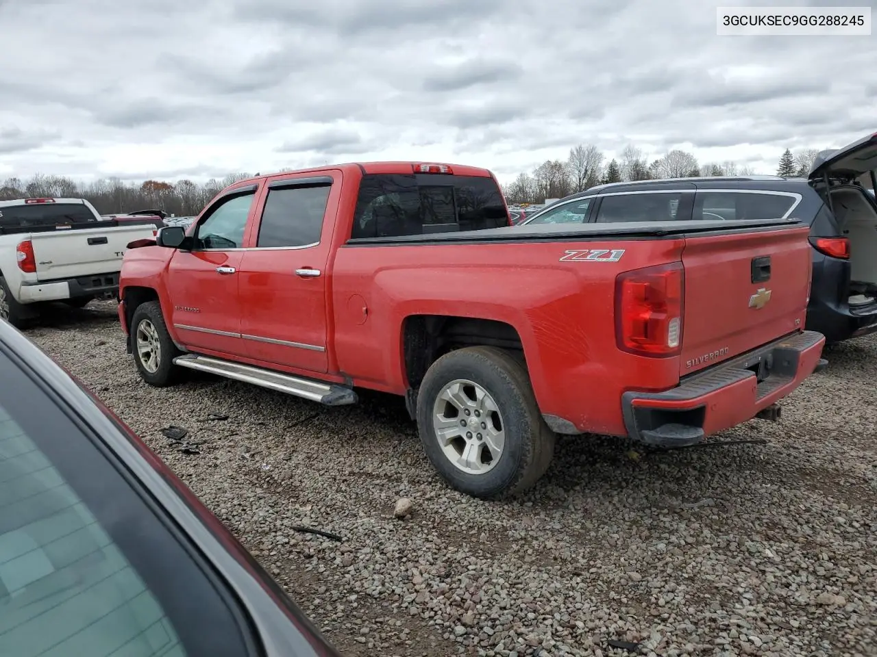 3GCUKSEC9GG288245 2016 Chevrolet Silverado K1500 Ltz