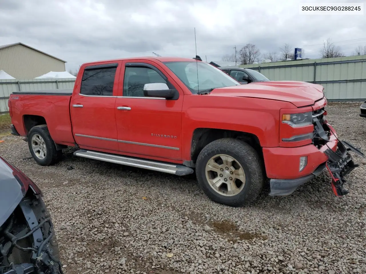 3GCUKSEC9GG288245 2016 Chevrolet Silverado K1500 Ltz