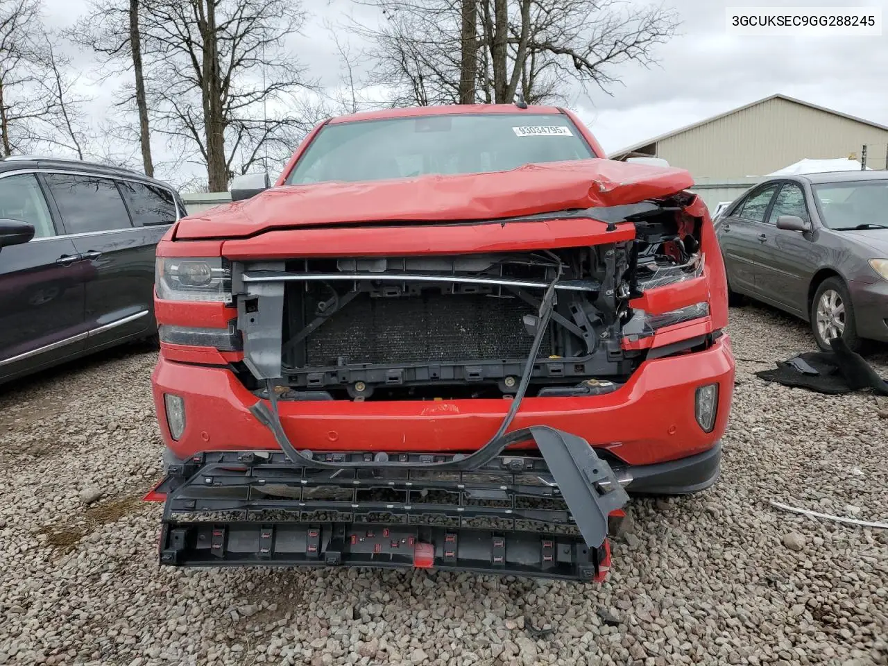 3GCUKSEC9GG288245 2016 Chevrolet Silverado K1500 Ltz