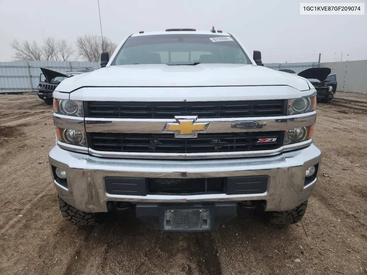 1GC1KVE87GF209074 2016 Chevrolet Silverado K2500 Heavy Duty Lt