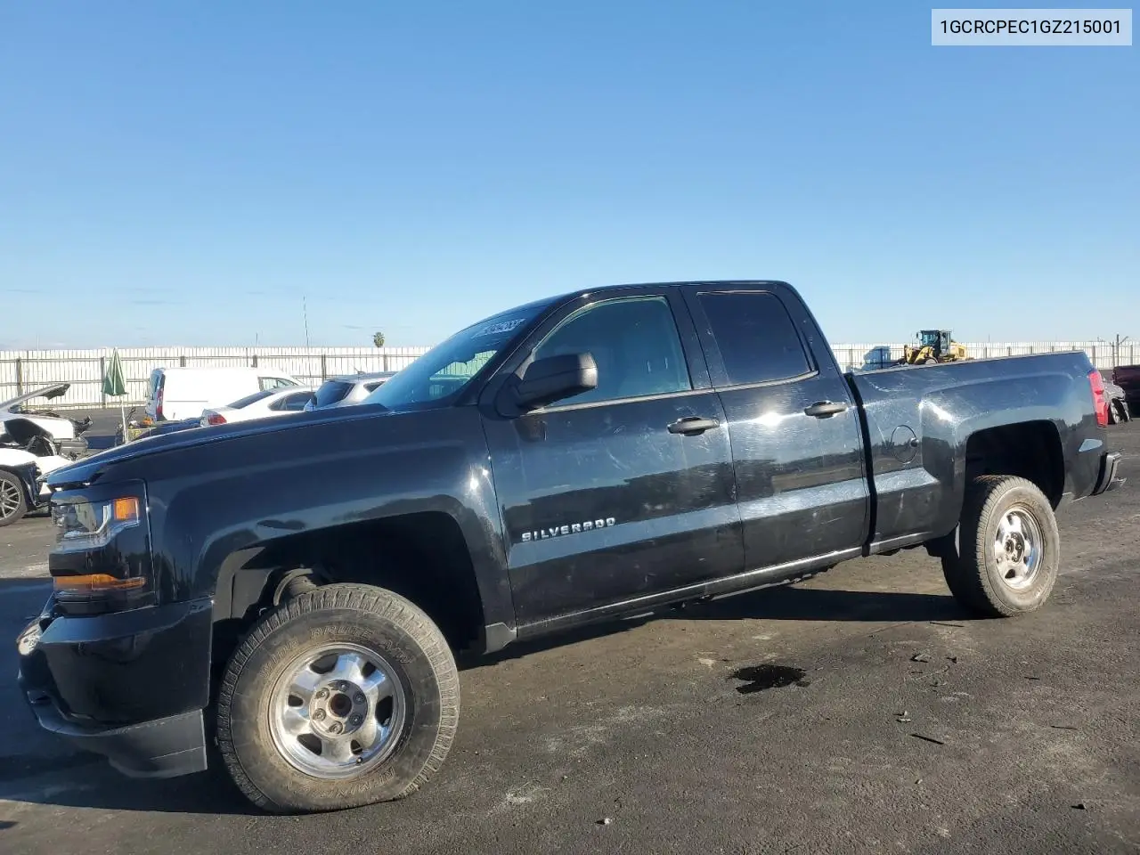 1GCRCPEC1GZ215001 2016 Chevrolet Silverado C1500 Custom