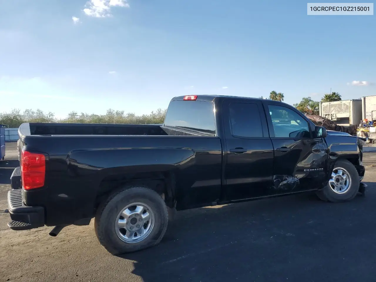 1GCRCPEC1GZ215001 2016 Chevrolet Silverado C1500 Custom