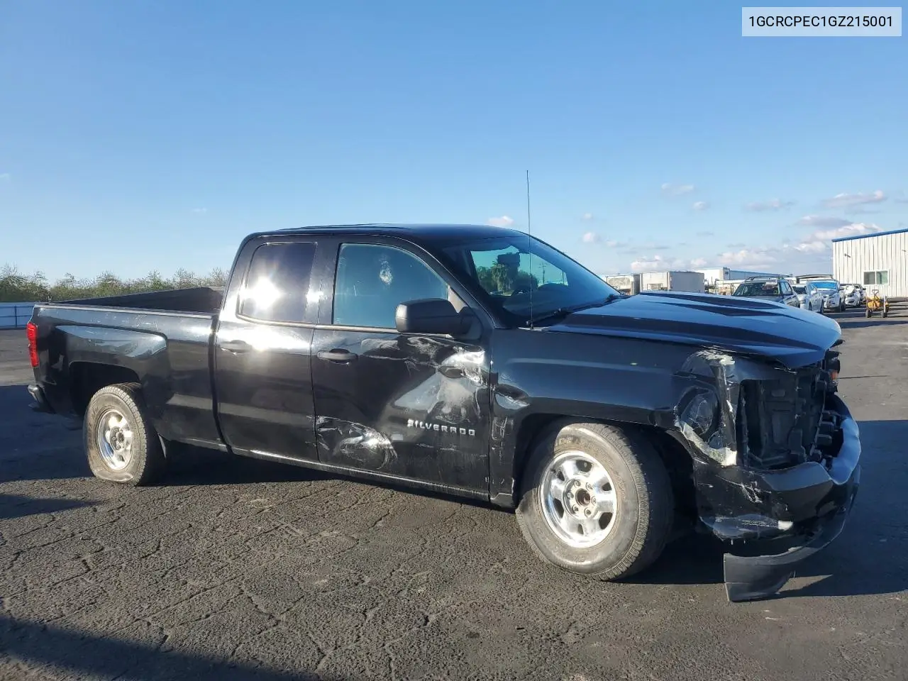 1GCRCPEC1GZ215001 2016 Chevrolet Silverado C1500 Custom