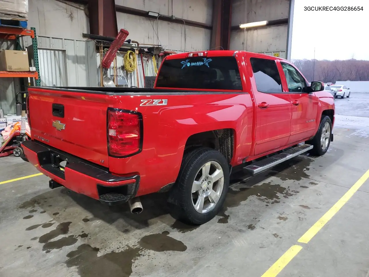 3GCUKREC4GG286654 2016 Chevrolet Silverado K1500 Lt