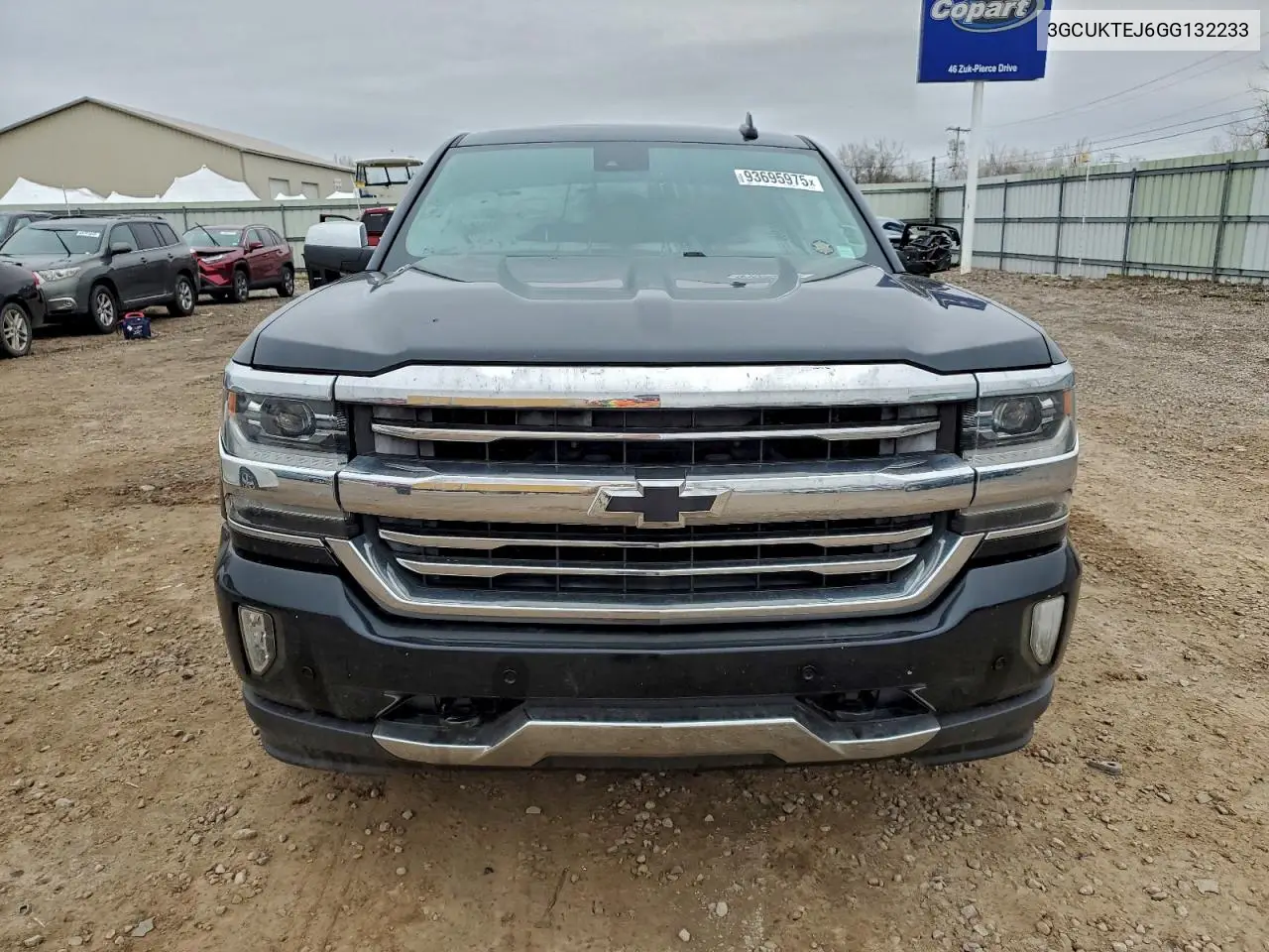 3GCUKTEJ6GG132233 2016 Chevrolet Silverado K1500 High Country