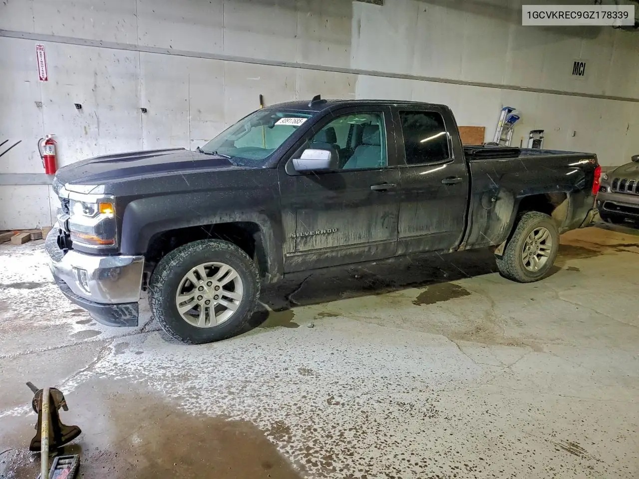 1GCVKREC9GZ178339 2016 Chevrolet Silverado K1500 Lt