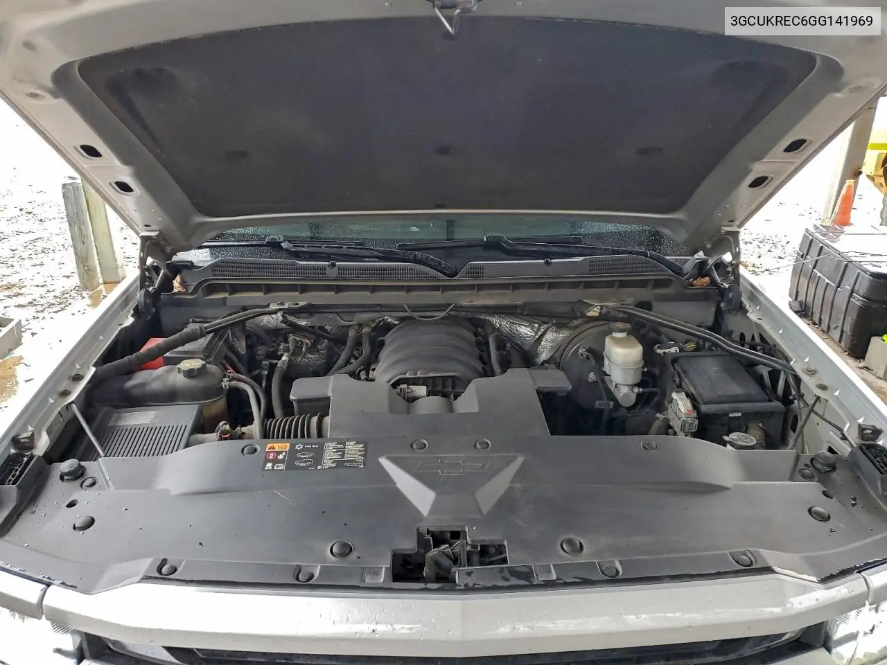 3GCUKREC6GG141969 2016 Chevrolet Silverado K1500 Lt