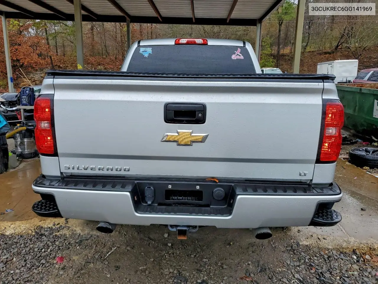 3GCUKREC6GG141969 2016 Chevrolet Silverado K1500 Lt