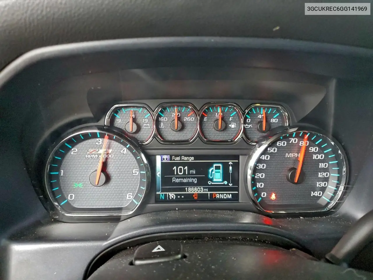 3GCUKREC6GG141969 2016 Chevrolet Silverado K1500 Lt
