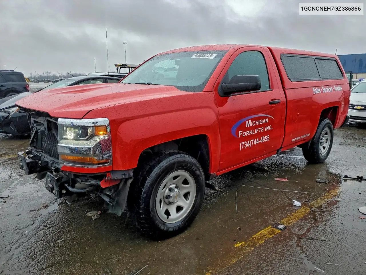 1GCNCNEH7GZ386866 2016 Chevrolet Silverado C1500