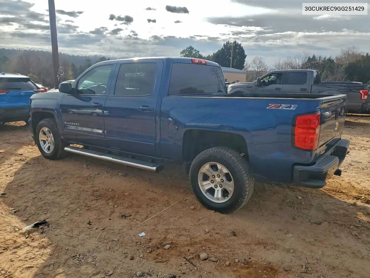 3GCUKREC9GG251429 2016 Chevrolet Silverado K1500 Lt