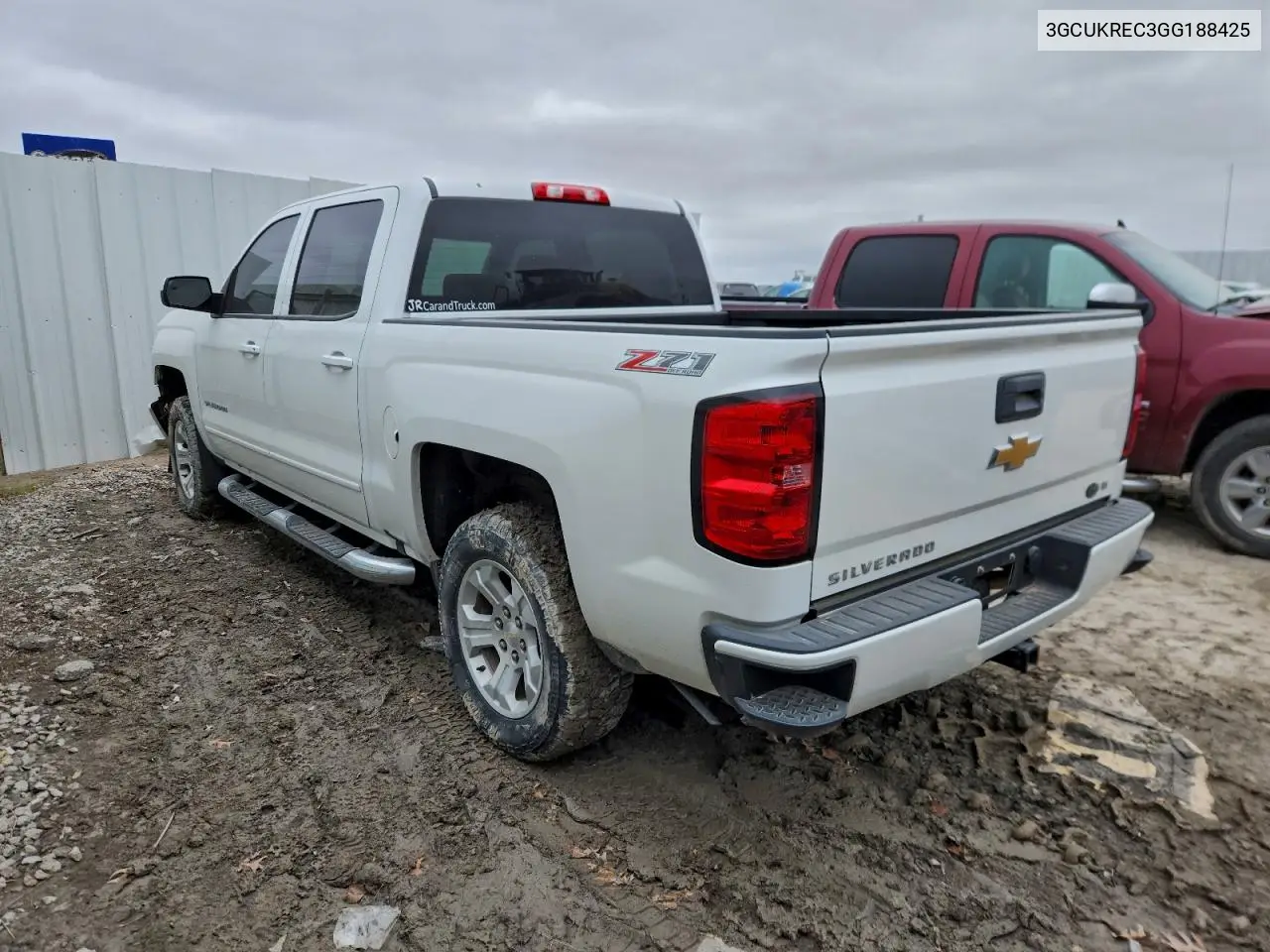 3GCUKREC3GG188425 2016 Chevrolet Silverado K1500 Lt