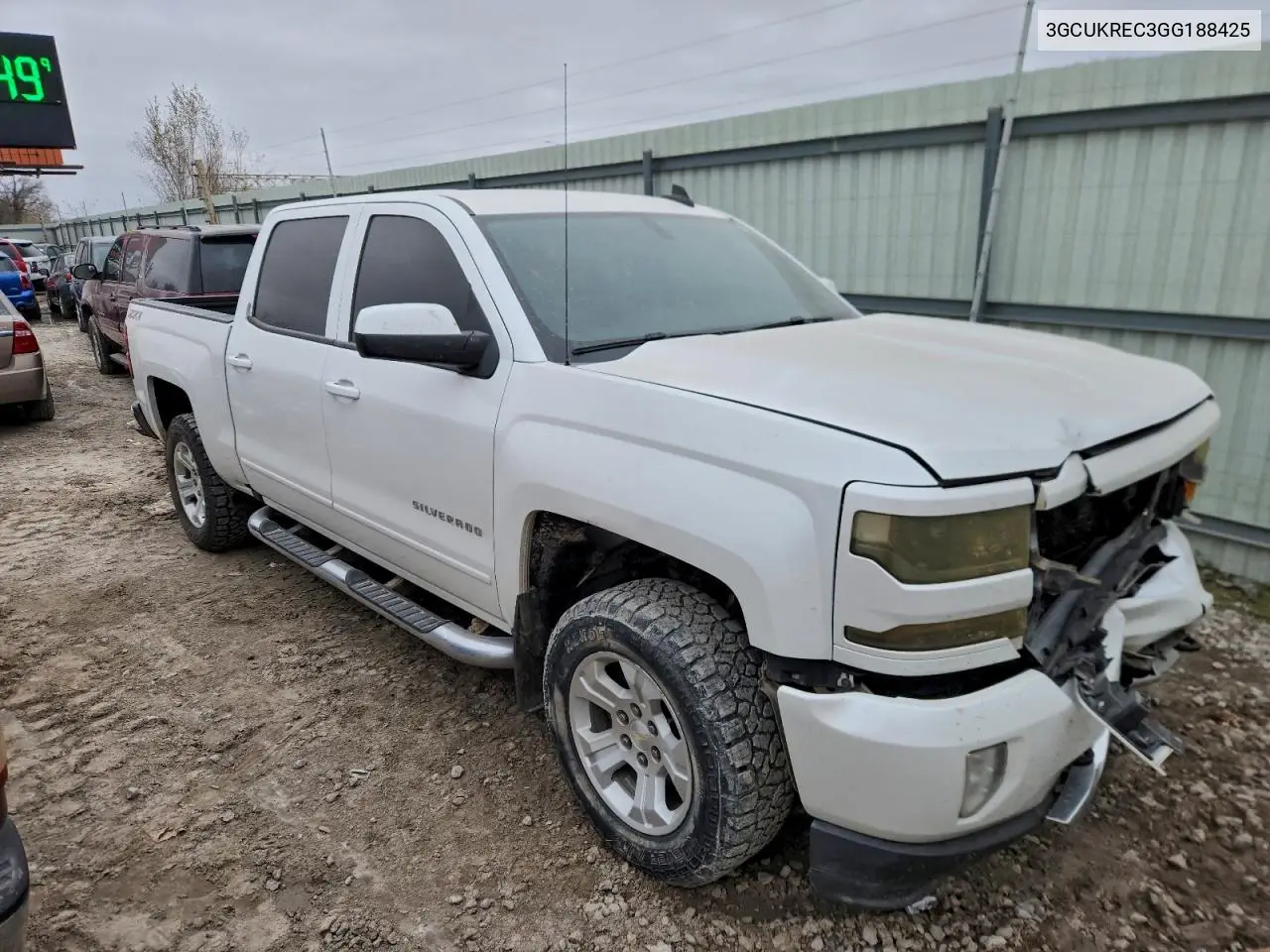 3GCUKREC3GG188425 2016 Chevrolet Silverado K1500 Lt