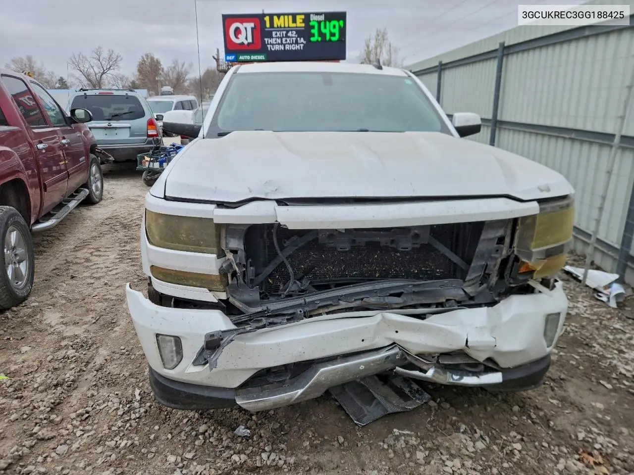 3GCUKREC3GG188425 2016 Chevrolet Silverado K1500 Lt