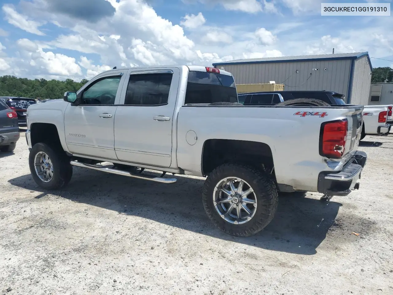 3GCUKREC1GG191310 2016 Chevrolet Silverado K1500 Lt