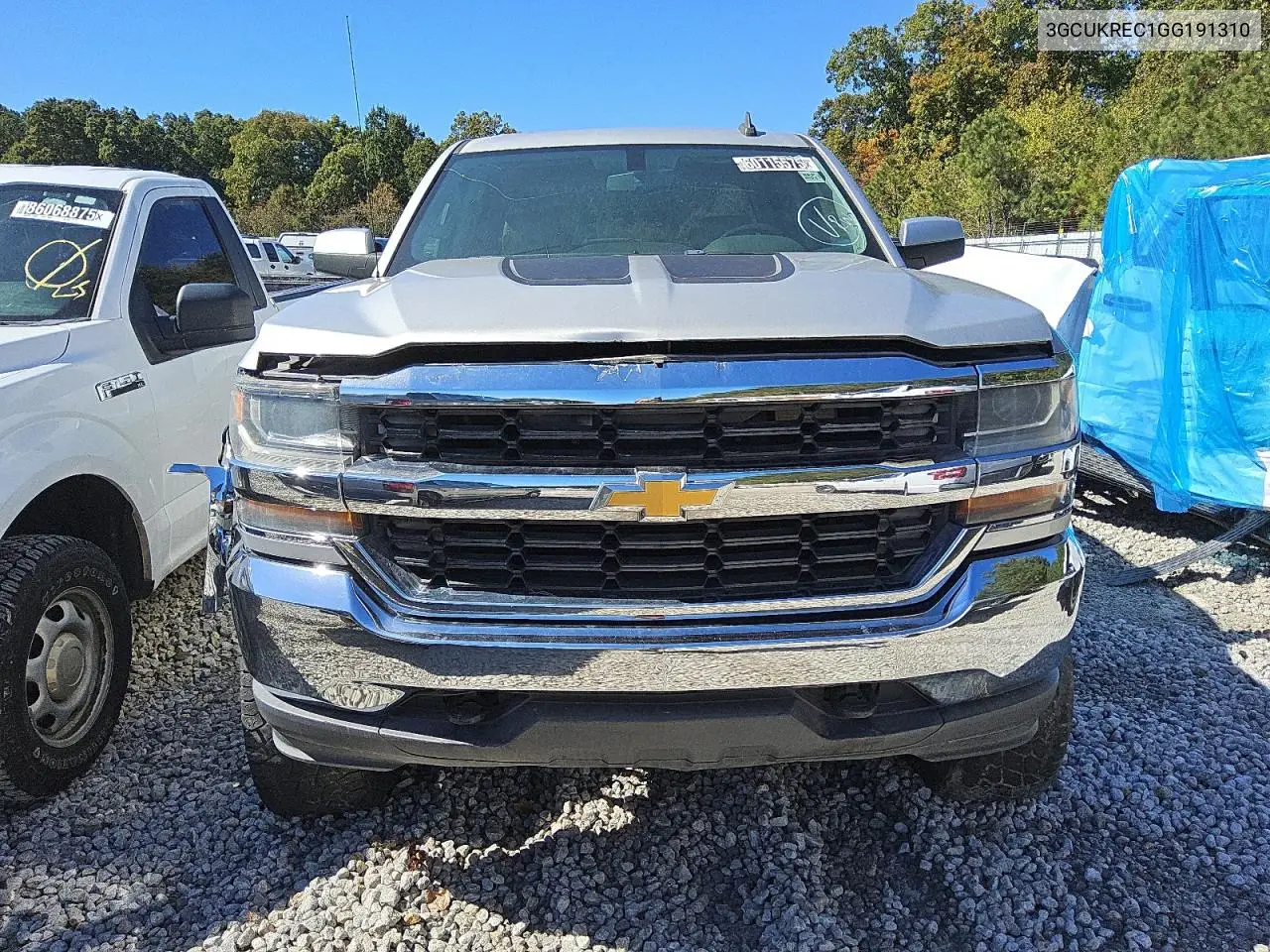 3GCUKREC1GG191310 2016 Chevrolet Silverado K1500 Lt