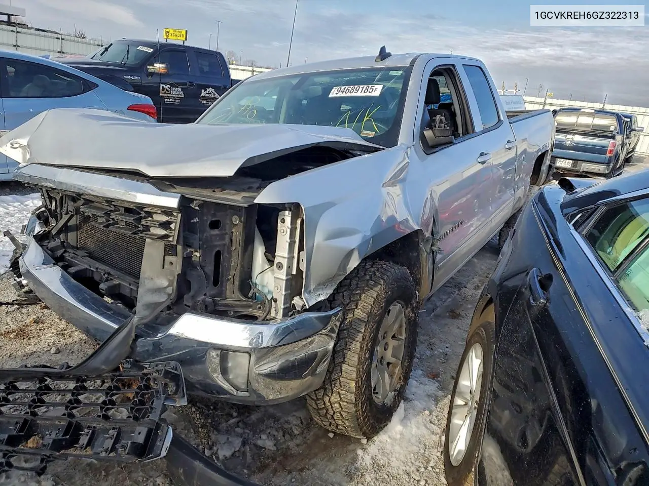 1GCVKREH6GZ322313 2016 Chevrolet Silverado K1500 Lt