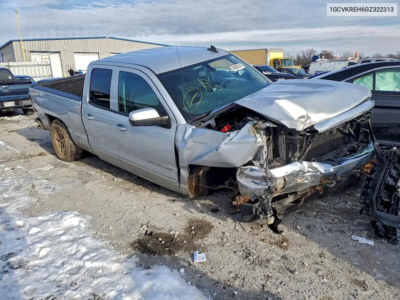 1GCVKREH6GZ322313 2016 Chevrolet Silverado K1500 Lt