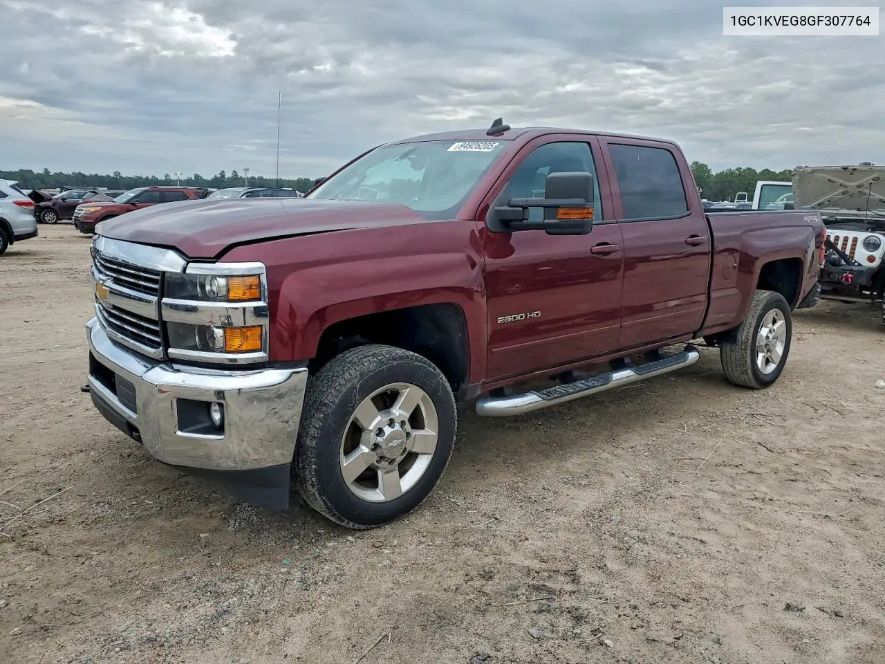 1GC1KVEG8GF307764 2016 Chevrolet Silverado K2500 Heavy Duty Lt