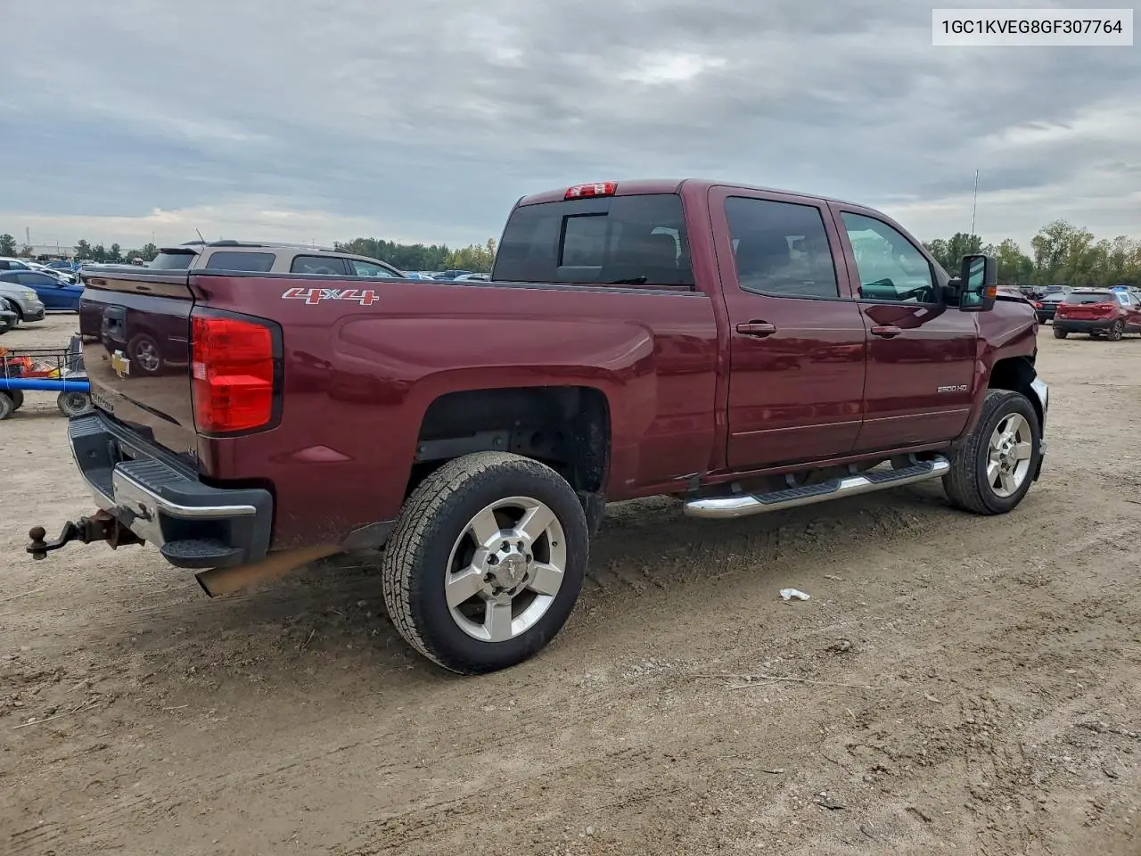 1GC1KVEG8GF307764 2016 Chevrolet Silverado K2500 Heavy Duty Lt