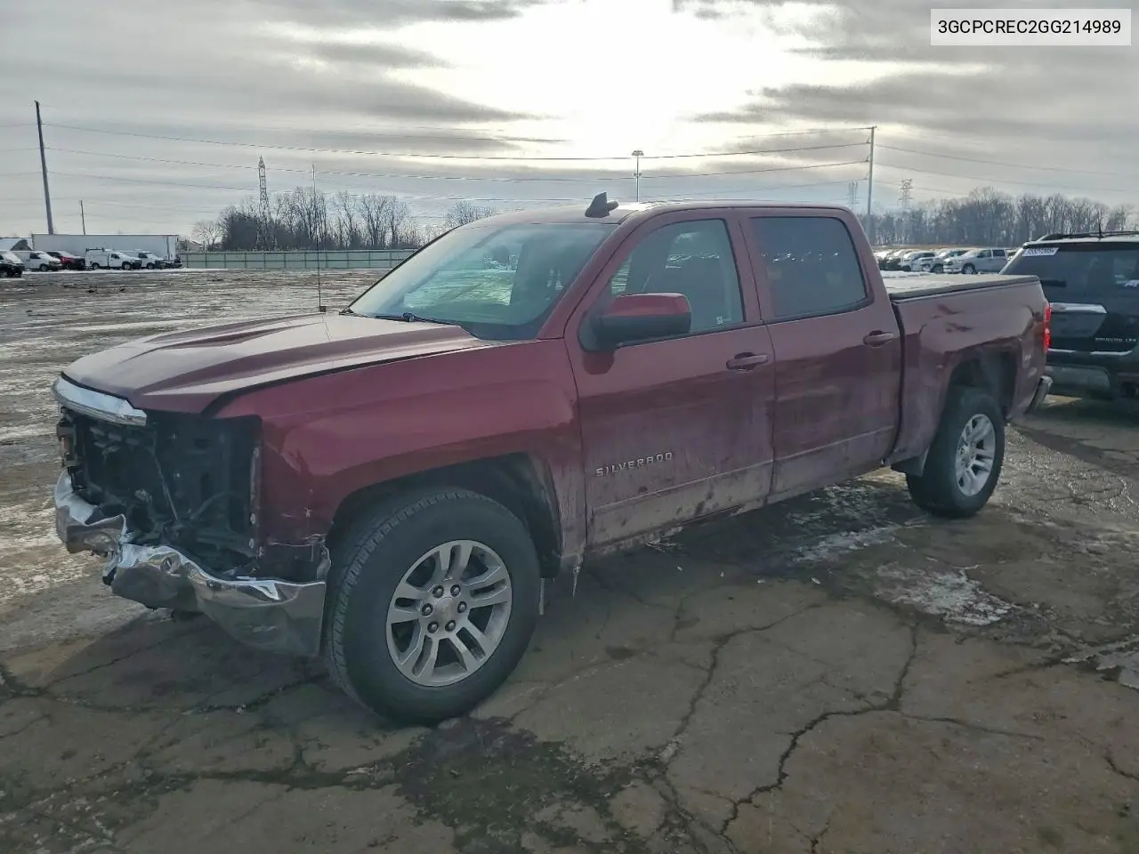 3GCPCREC2GG214989 2016 Chevrolet Silverado C1500 Lt