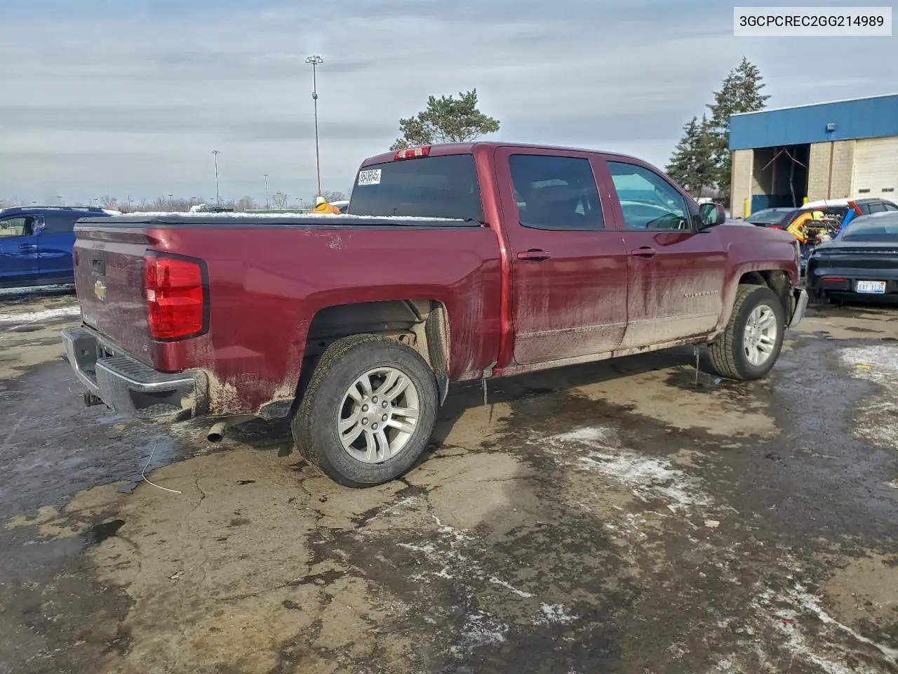 3GCPCREC2GG214989 2016 Chevrolet Silverado C1500 Lt