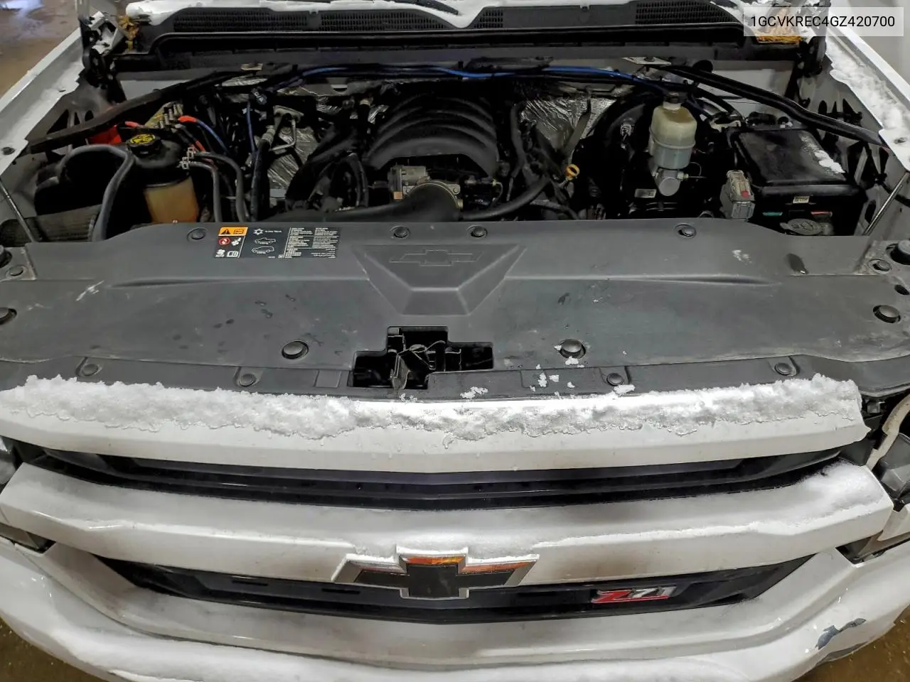 1GCVKREC4GZ420700 2016 Chevrolet Silverado K1500 Lt