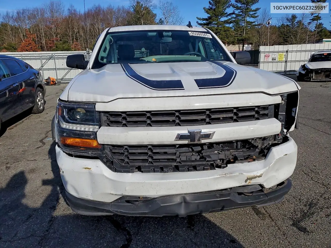 1GCVKPEC6GZ325981 2016 Chevrolet Silverado K1500 Custom