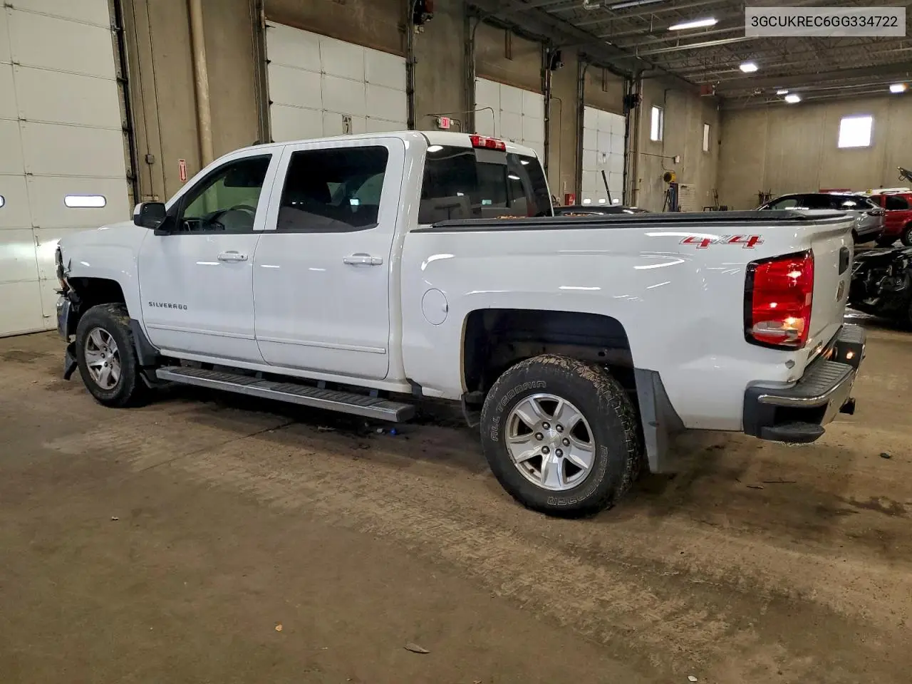 3GCUKREC6GG334722 2016 Chevrolet Silverado K1500 Lt