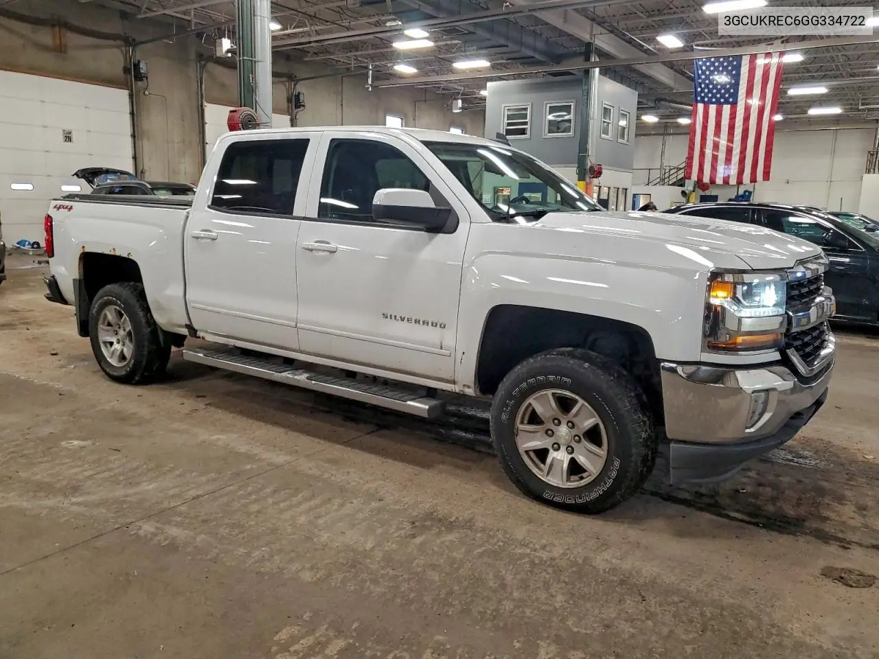 3GCUKREC6GG334722 2016 Chevrolet Silverado K1500 Lt