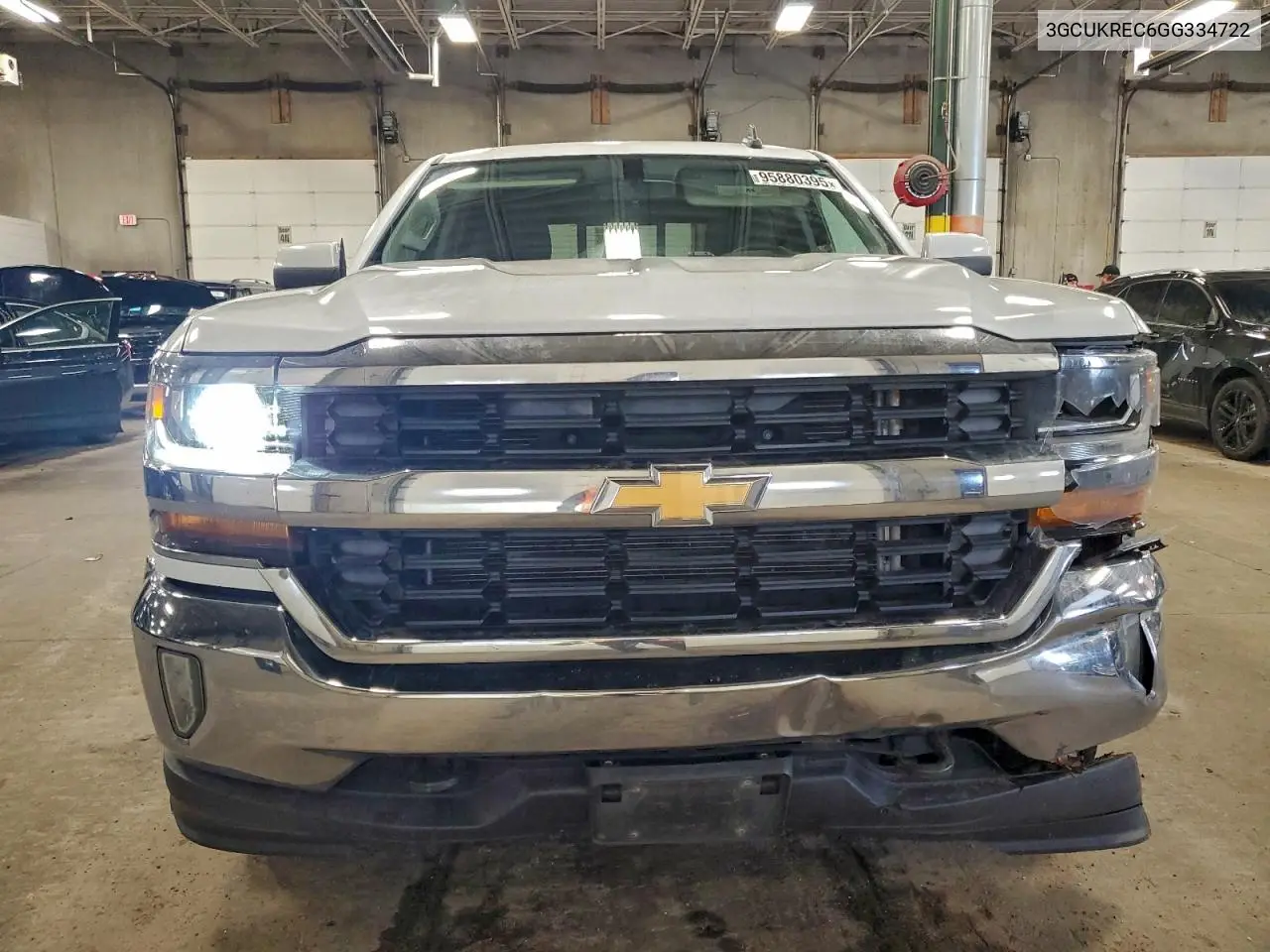 3GCUKREC6GG334722 2016 Chevrolet Silverado K1500 Lt