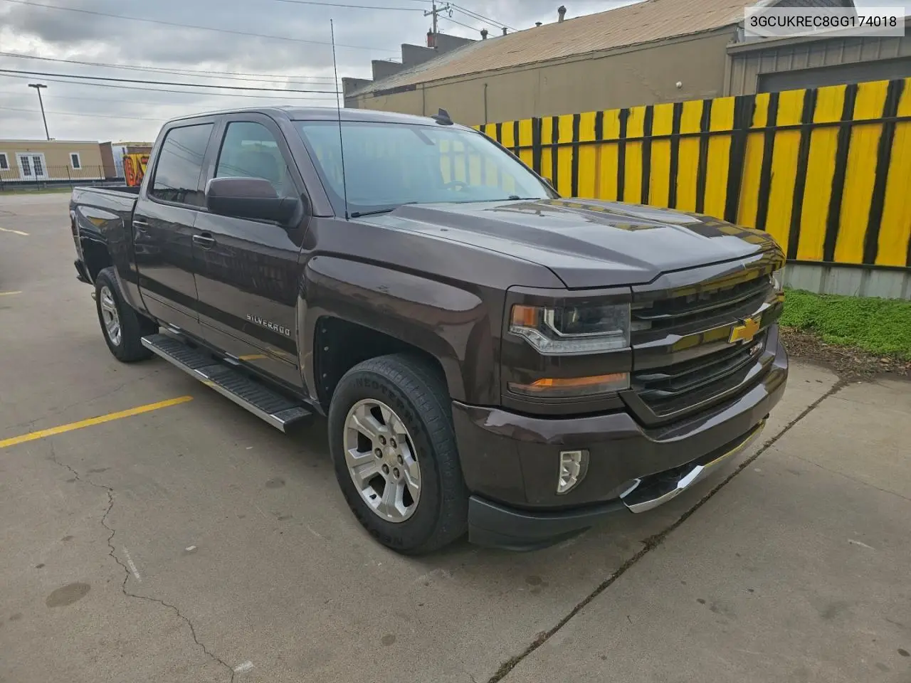 3GCUKREC8GG174018 2016 Chevrolet Silverado K1500 Lt