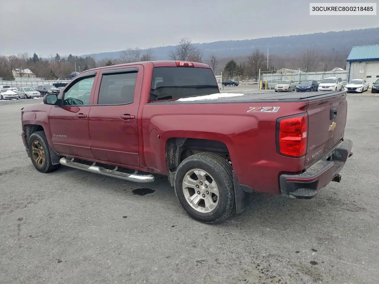 3GCUKREC8GG218485 2016 Chevrolet Silverado K1500 Lt