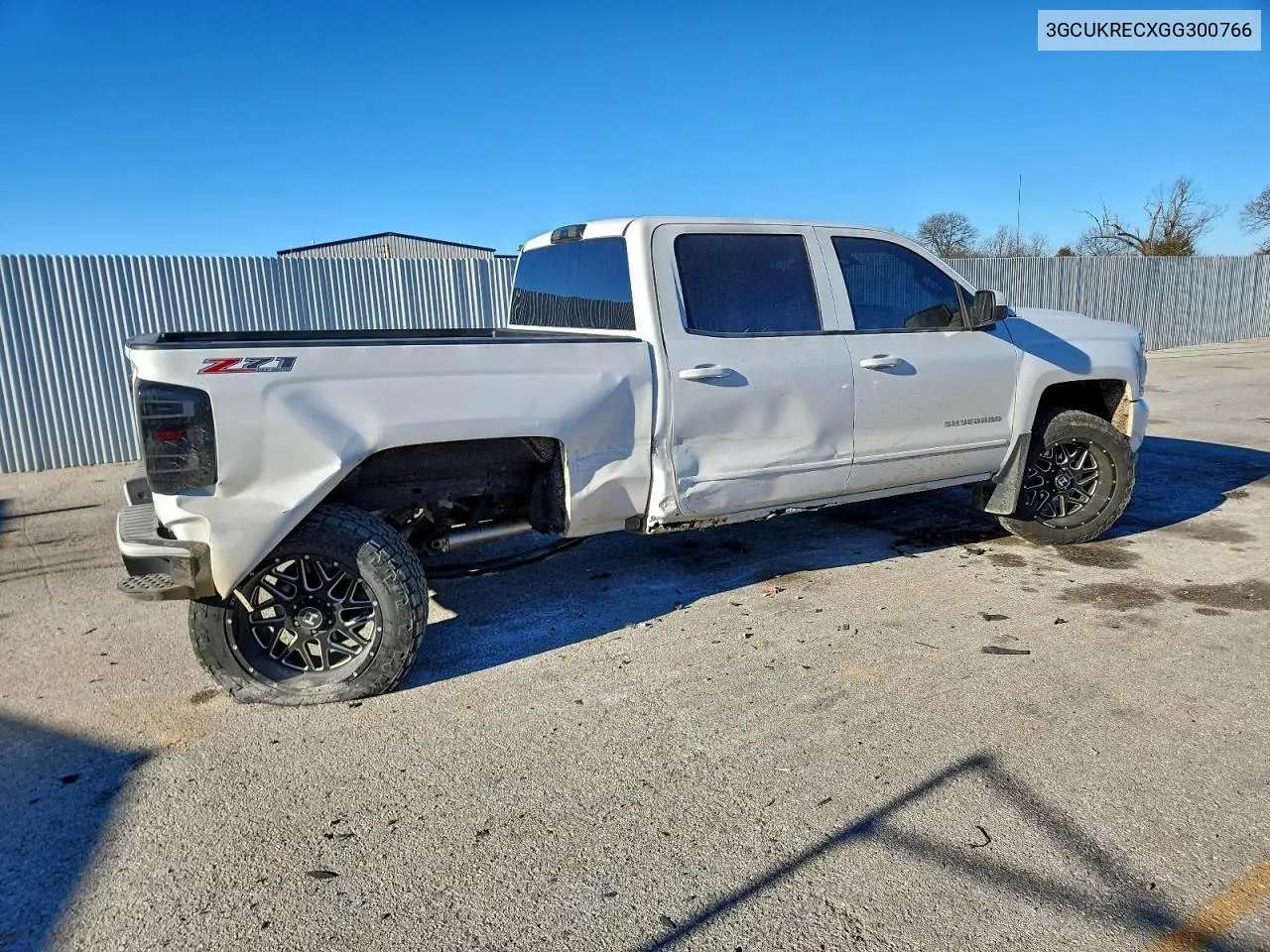 3GCUKRECXGG300766 2016 Chevrolet Silverado K1500 Lt