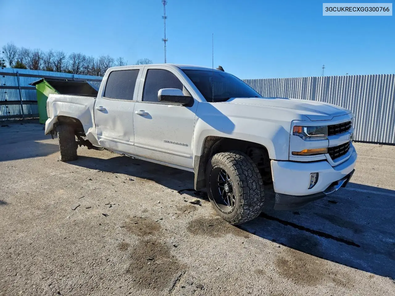 3GCUKRECXGG300766 2016 Chevrolet Silverado K1500 Lt