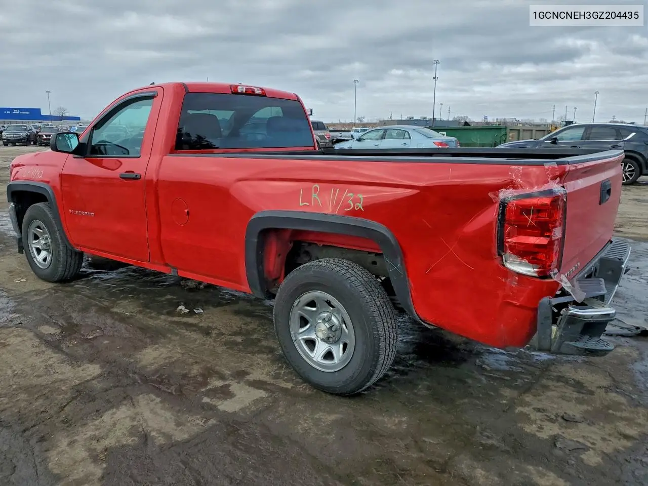 1GCNCNEH3GZ204435 2016 Chevrolet Silverado C1500