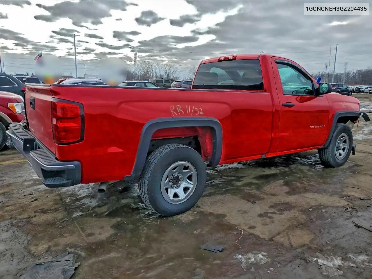 1GCNCNEH3GZ204435 2016 Chevrolet Silverado C1500