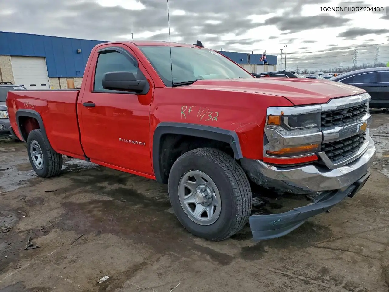1GCNCNEH3GZ204435 2016 Chevrolet Silverado C1500
