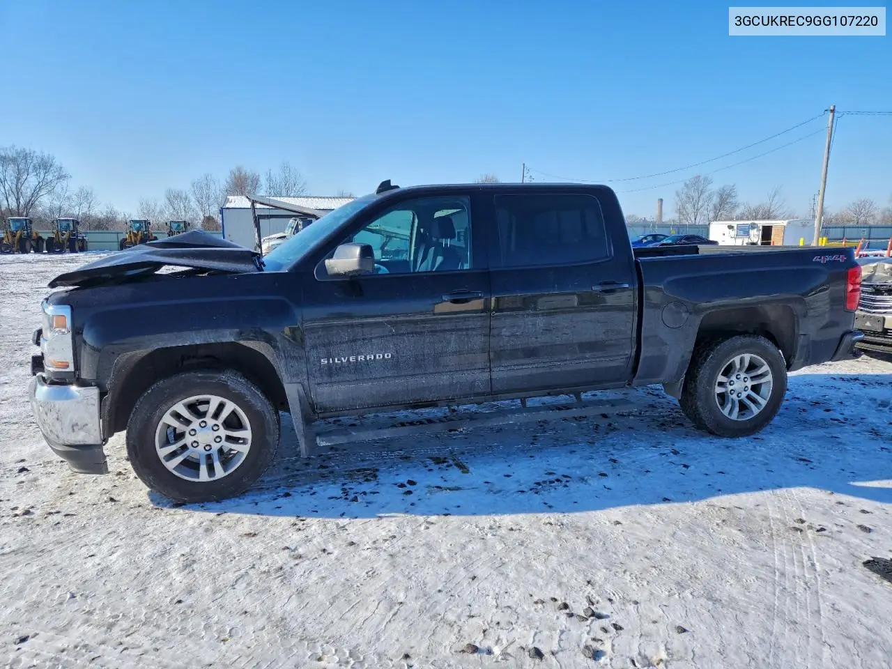 3GCUKREC9GG107220 2016 Chevrolet Silverado K1500 Lt