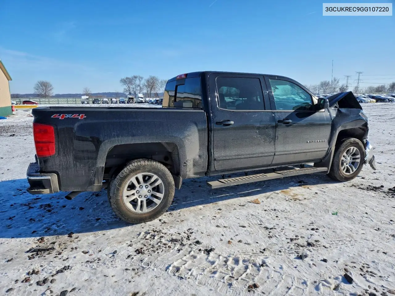 3GCUKREC9GG107220 2016 Chevrolet Silverado K1500 Lt