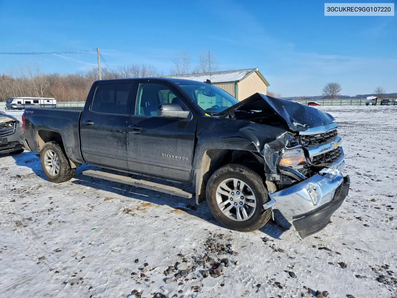 3GCUKREC9GG107220 2016 Chevrolet Silverado K1500 Lt
