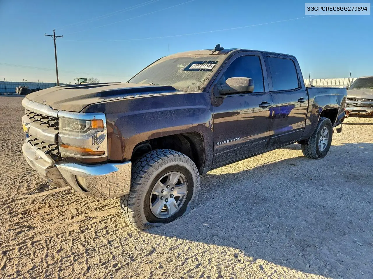 3GCPCREC8GG279894 2016 Chevrolet Silverado C1500 Lt