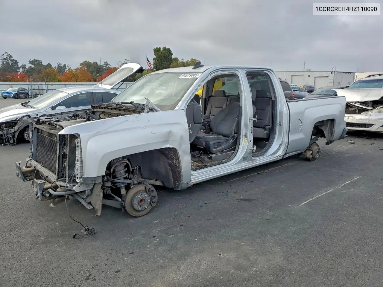 1GCRCREH4HZ110090 2017 Chevrolet Silverado C1500 Lt