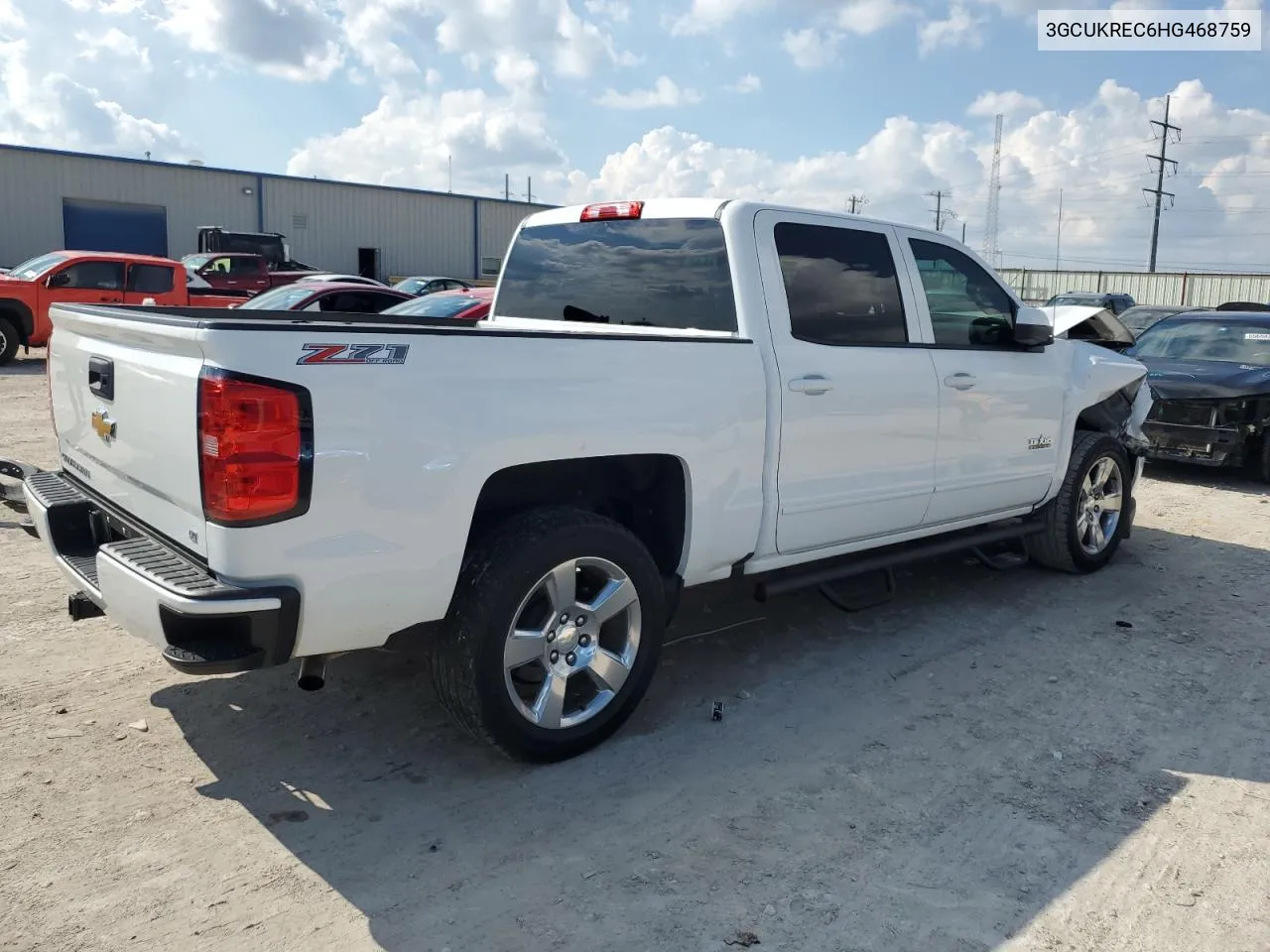 3GCUKREC6HG468759 2017 Chevrolet Silverado K1500 Lt