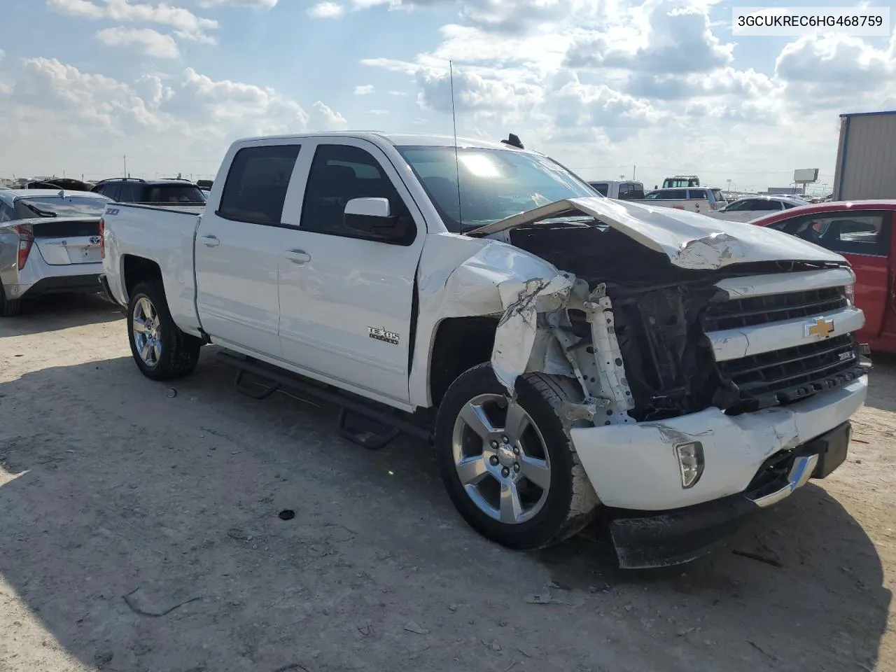 2017 Chevrolet Silverado K1500 Lt VIN: 3GCUKREC6HG468759 Lot: 70099704