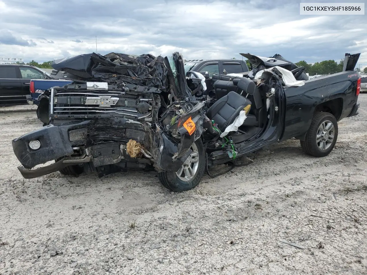 1GC1KXEY3HF185966 2017 Chevrolet Silverado K2500 High Country