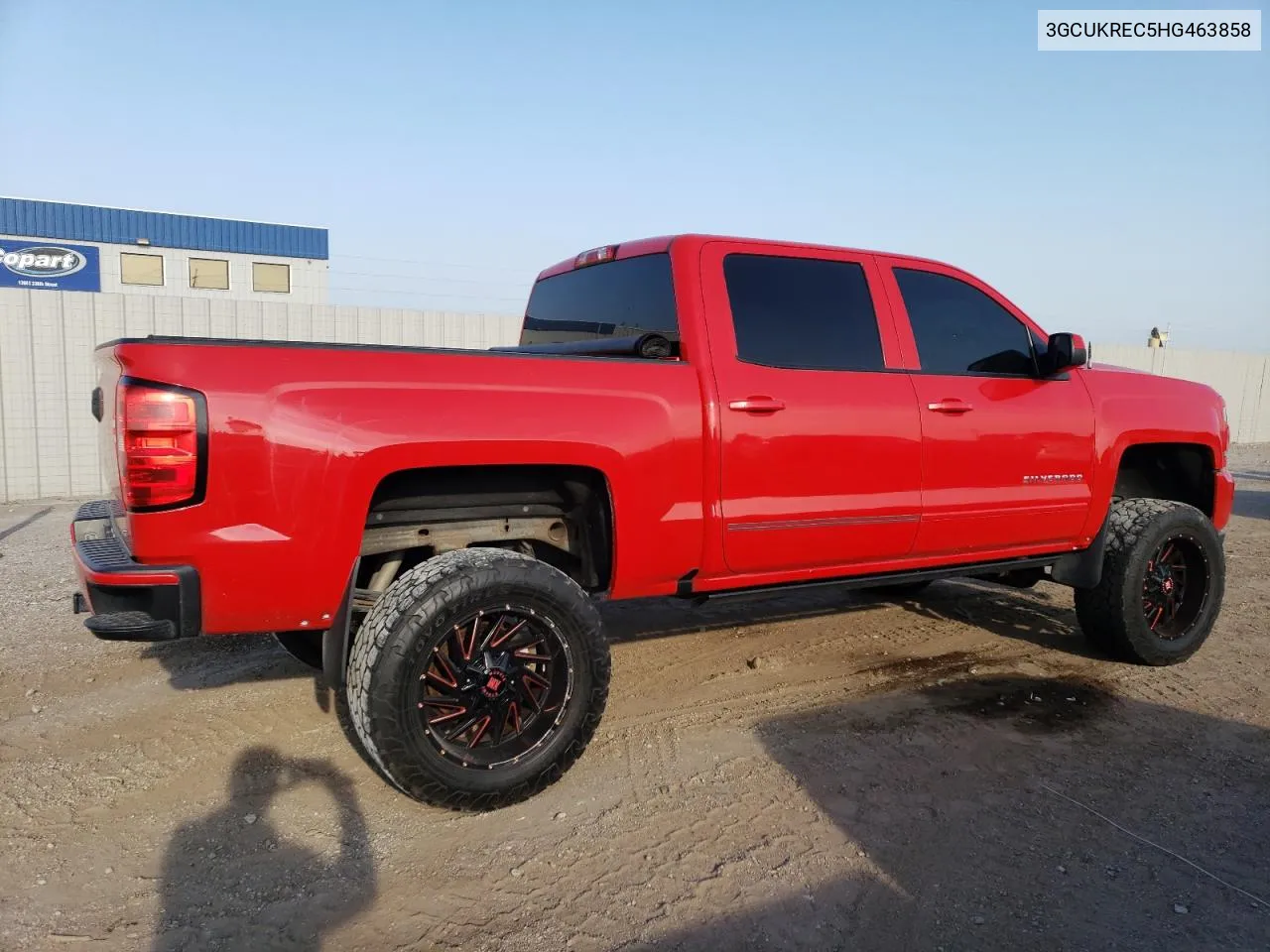 2017 Chevrolet Silverado K1500 Lt VIN: 3GCUKREC5HG463858 Lot: 71487044