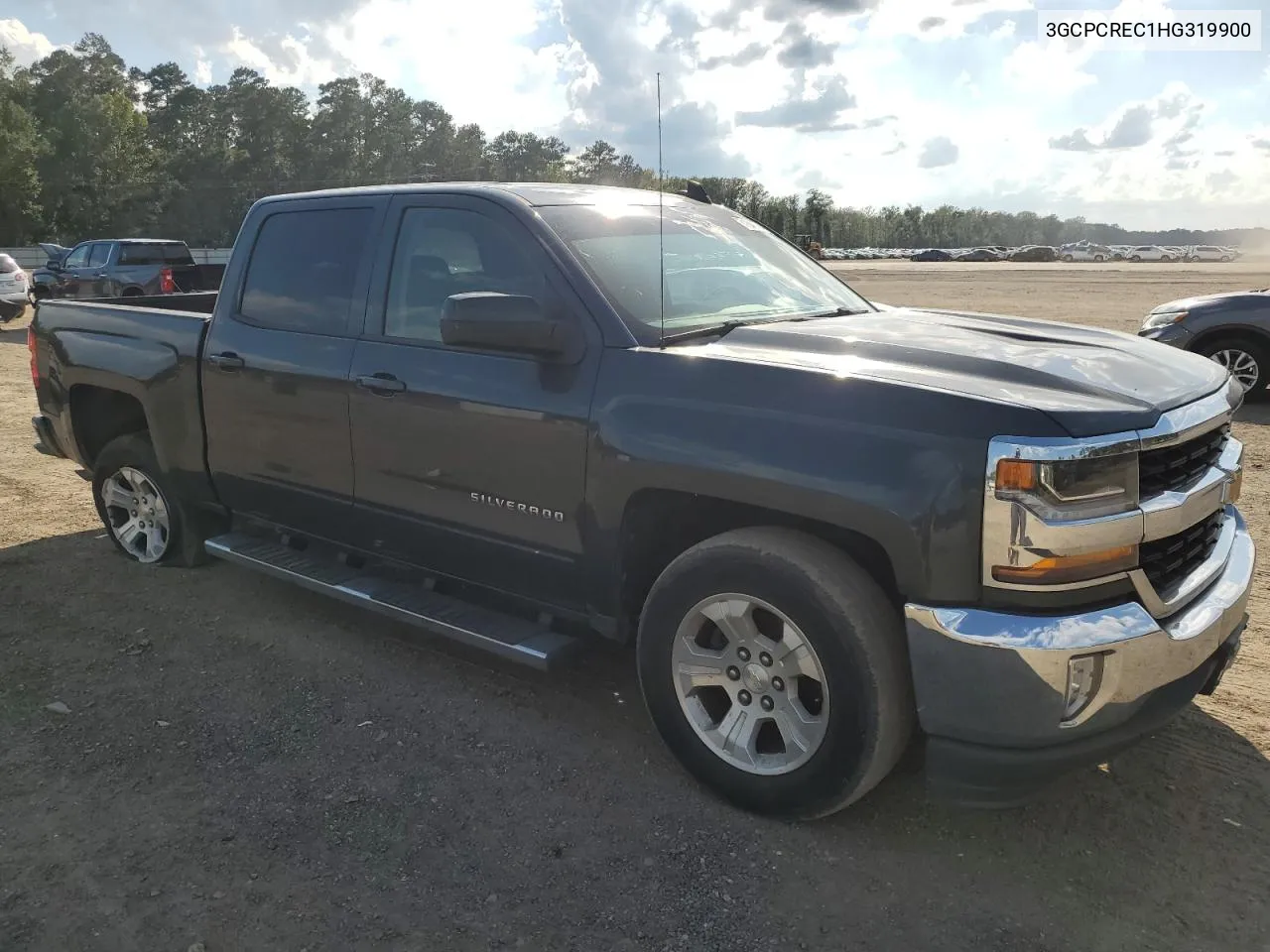 2017 Chevrolet Silverado C1500 Lt VIN: 3GCPCREC1HG319900 Lot: 71846364